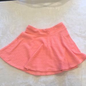 Pink/orange skirt size 7